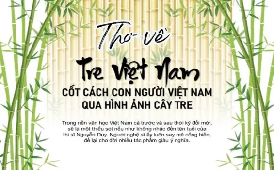 Thơ về cây tre - Biểu tượng kiên cường của dân tộc Việt