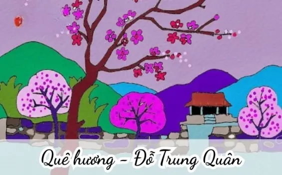 Bài thơ Cây đào (Nhược Thủy) - Chủ đề thơ trường mầm non