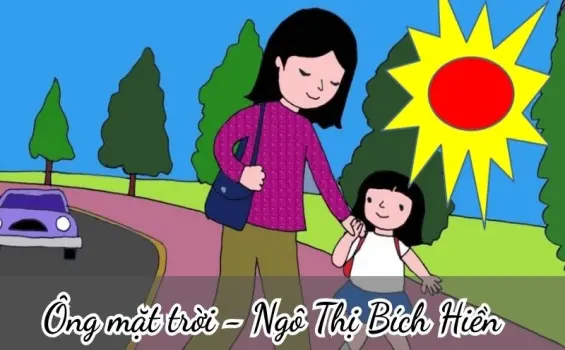 Bài thơ Ông mặt trời (Ngô Thị Bích Hiền) - Chủ đề thơ trường mầm non