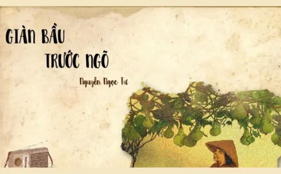 Tóm tắt truyện Giàn bầu trước ngõ ngắn gọn dễ hiểu