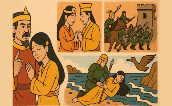Tóm tắt truyện Mị Châu Trọng Thủy chi tiết dễ hiểu nhất