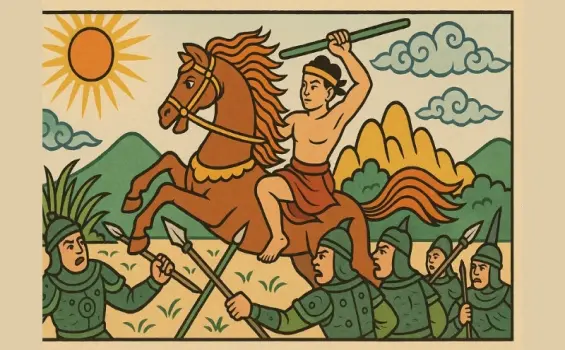 Tóm tắt truyện Thánh Gióng đầy đủ ý chính ngắn gọn dễ hiểu