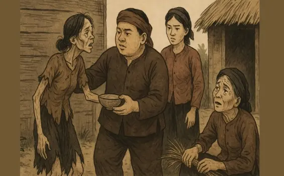 Tóm tắt truyện Vợ nhặt của Kim Lân đầy đủ và ngắn gọn