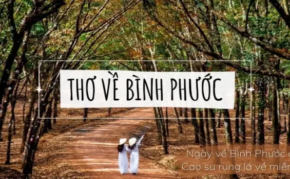 Những vần thơ về Bình Phước đầy chất trữ tình và mộc mạc