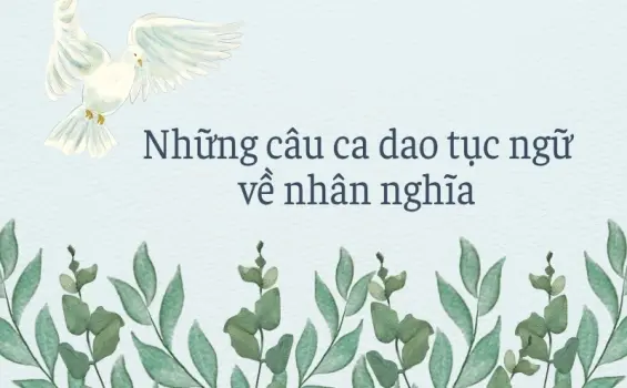 Ý nghĩa sâu xa trong những câu ca dao về nhân nghĩa xưa