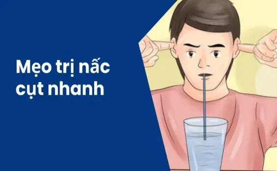 Tôi đã thử và thành công- Mẹo chữa nấc cụt sau 10 giây