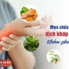 Mẹo chữa tràn dịch khớp cổ tay tại nhà hiệu quả và an toàn