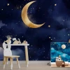 Best celestial star and moon wallpaper for kids room in 2026