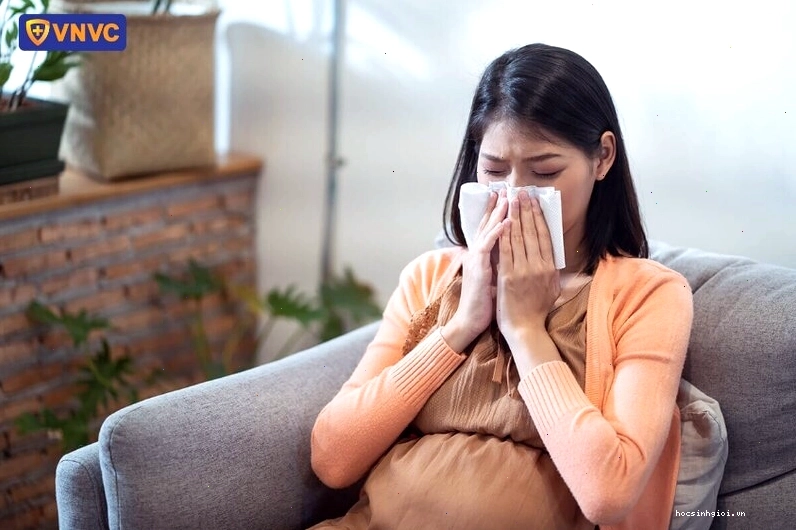 Bà bầu mắc cúm trong 3 tháng đầu thai kỳ có thể gây nguy hiểm cho thai nhi