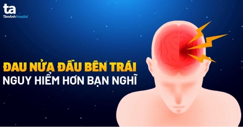 Bác sĩ đang thăm khám cho bệnh nhân có triệu chứng đau đầu