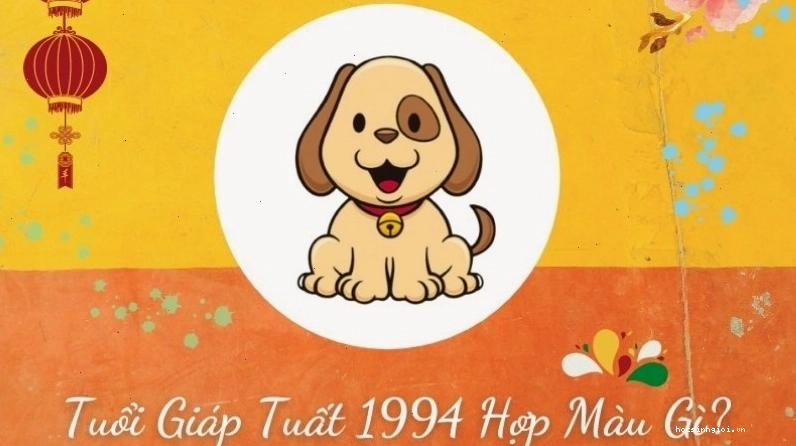 Bảng màu hợp và kỵ cho người sinh năm 1994