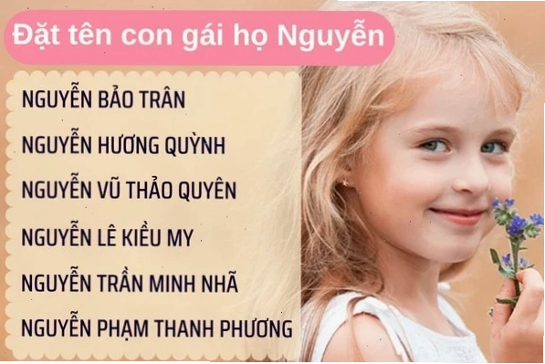 Bé gái xinh xắn đang chơi đùa, tên hay cho bé gái họ Nguyễn
