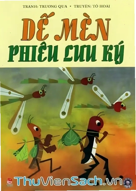 Bìa sách Dế Mèn Phiêu Lưu Ký