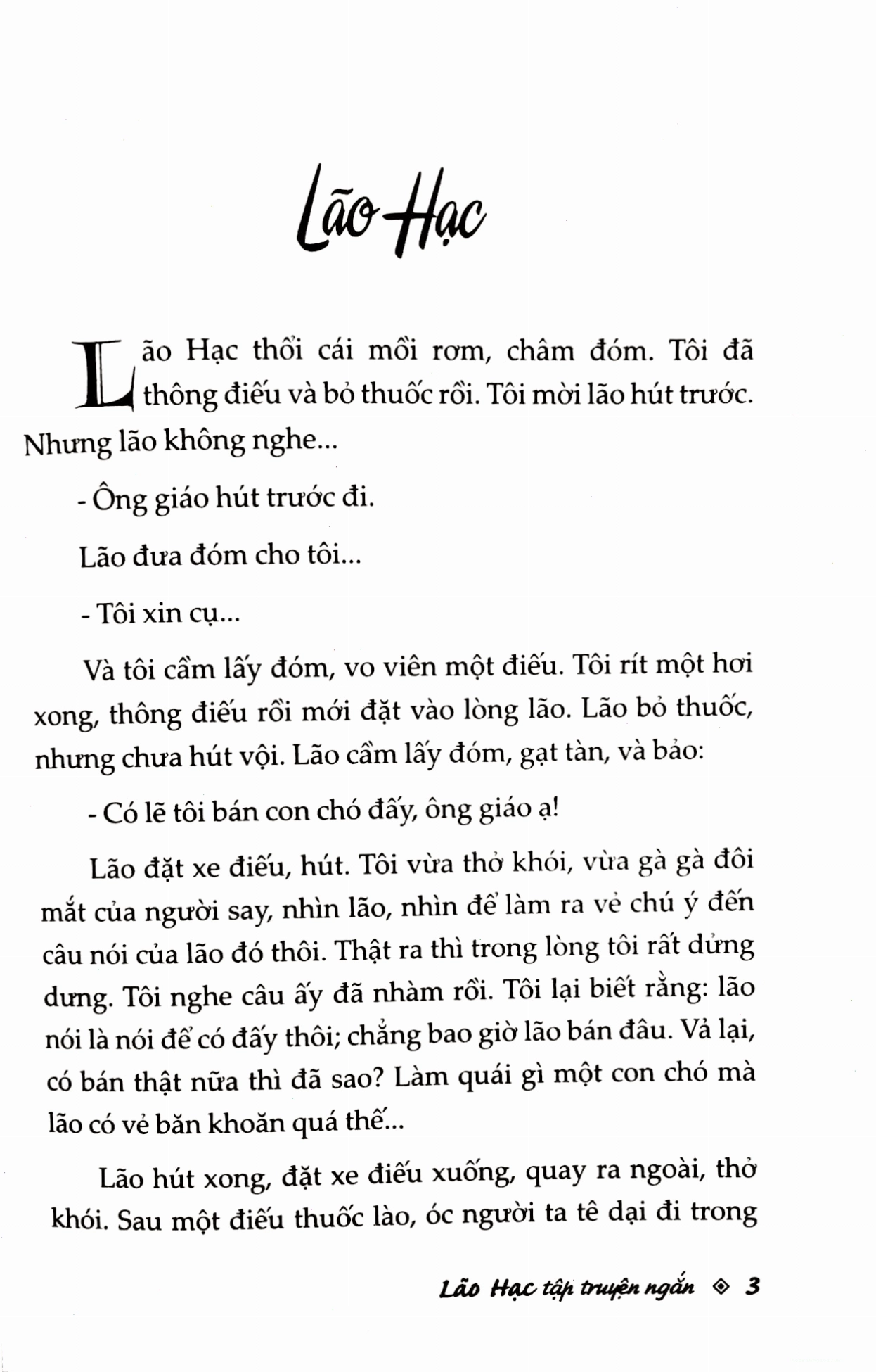 Bìa sách truyện ngắn Lão Hạc của Nam Cao