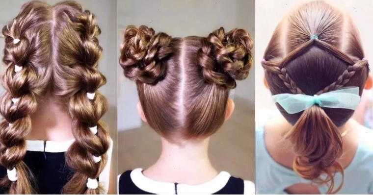 Biến tấu tóc đuôi ngựa cho bé gái thêm phần cá tính
