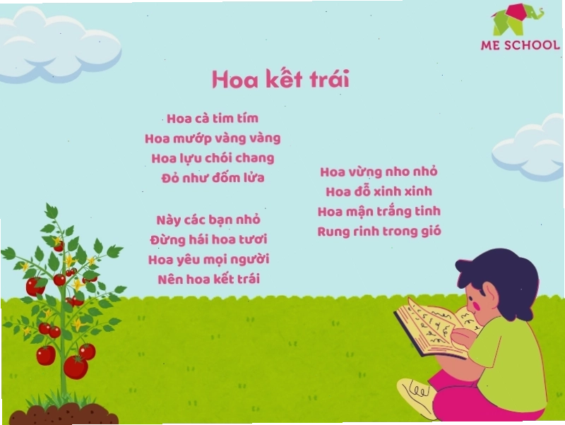 Bố mẹ đọc thơ cho con nghe