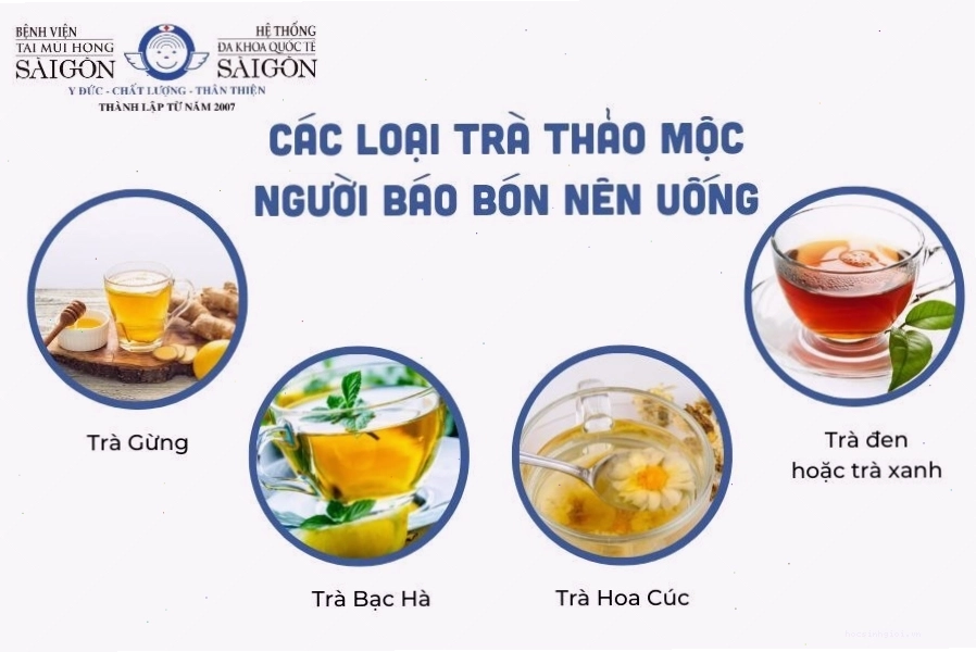 Các loại trà thảo mộc tốt cho người bị táo bón