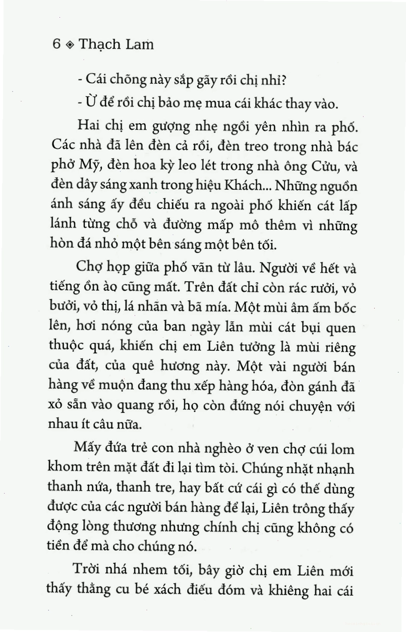 Cảm xúc của nhân vật Liên