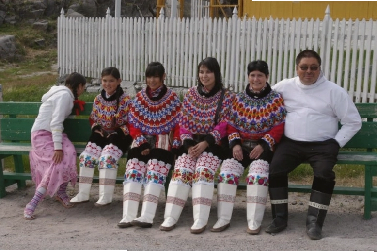 Cảnh sinh hoạt đời thường của người Inuit