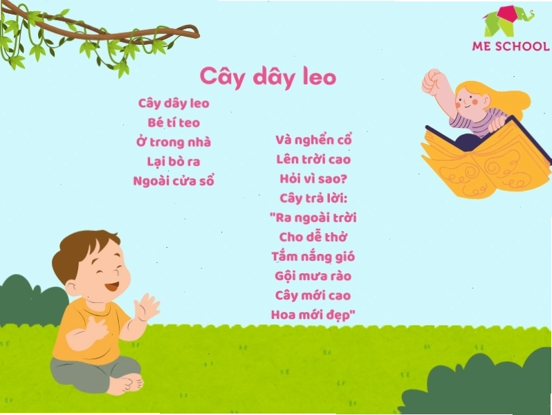 Cảnh vật thiên nhiên tươi đẹp trong bài thơ