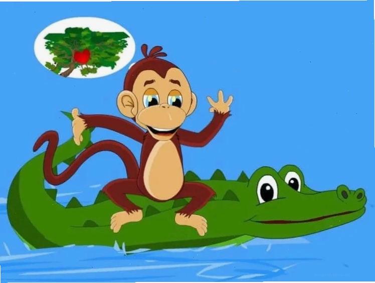 Câu chuyện khỉ và cá sấu