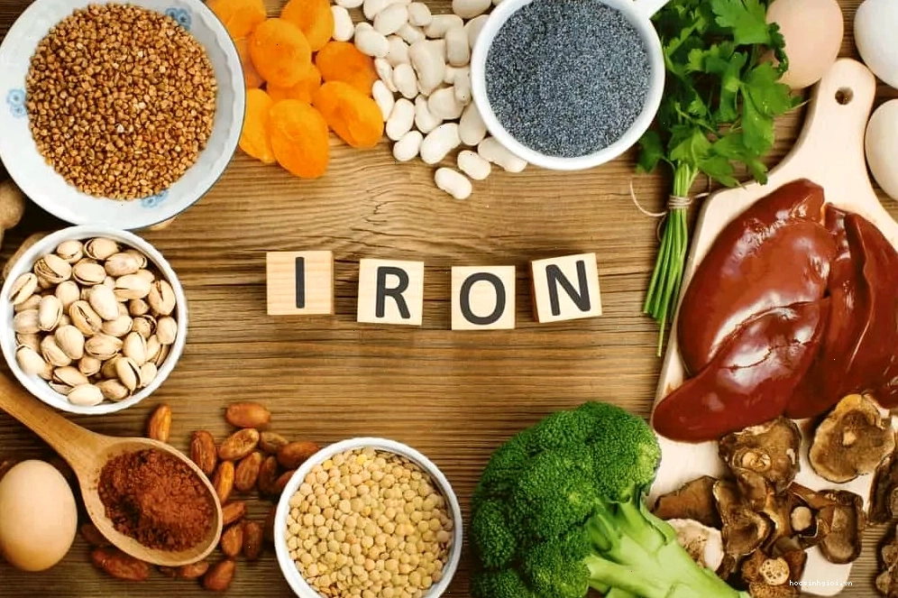 Chế độ ăn uống giàu sắt tốt cho người kinh nguyệt ra nhiều