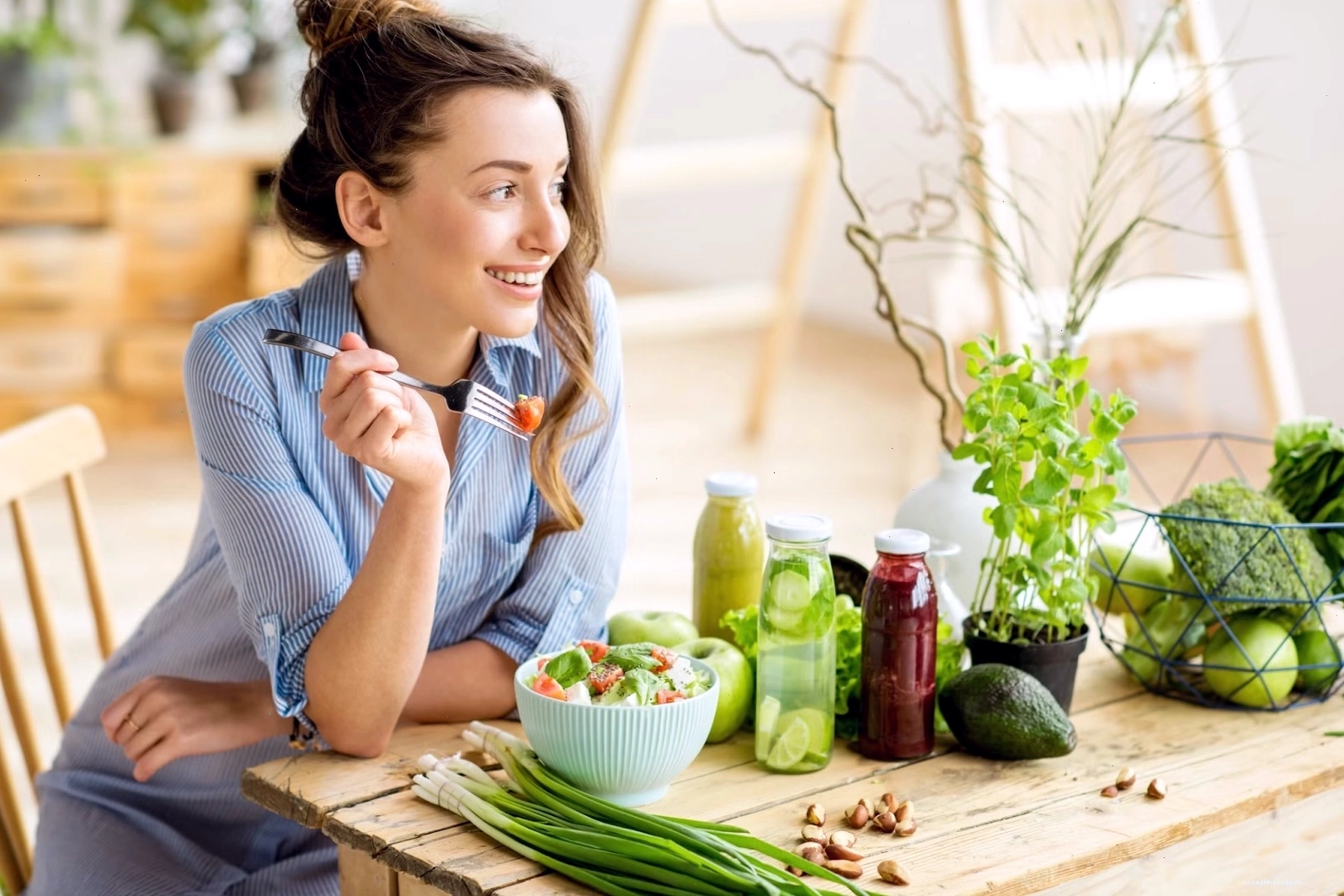 Chế độ ăn uống lành mạnh giúp giảm đầy bụng khó tiêu