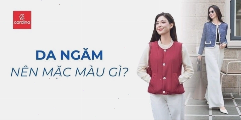 Cô gái với làn da ngăm mặc trang phục màu trắng nổi bật
