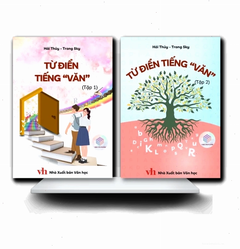 Cuốn sách có tựa đề Từ điển tiếng Văn