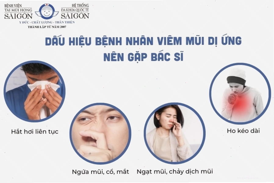Dấu hiệu viêm mũi dị ứng cần gặp bác sĩ