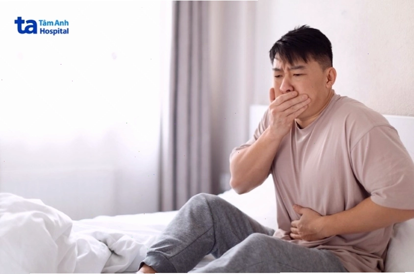 Đau tức ngực khó thở buồn nôn có thể là dấu hiệu của bệnh lý về đường tiêu hóa