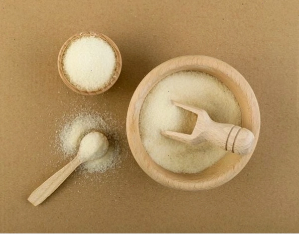 Gelatin dạng bột và dạng lá