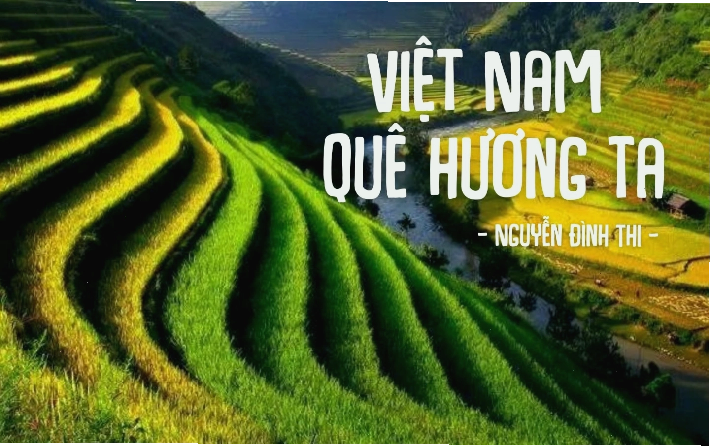 Hình ảnh minh họa bài thơ Việt Nam quê hương tôi, gợi tả vẻ đẹp đất nước