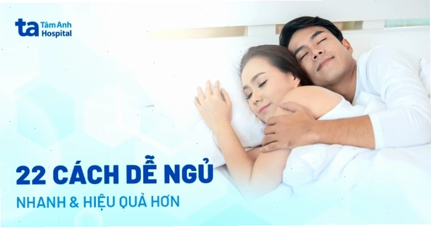 Hình ảnh minh họa các mẹo giúp dễ ngủ
