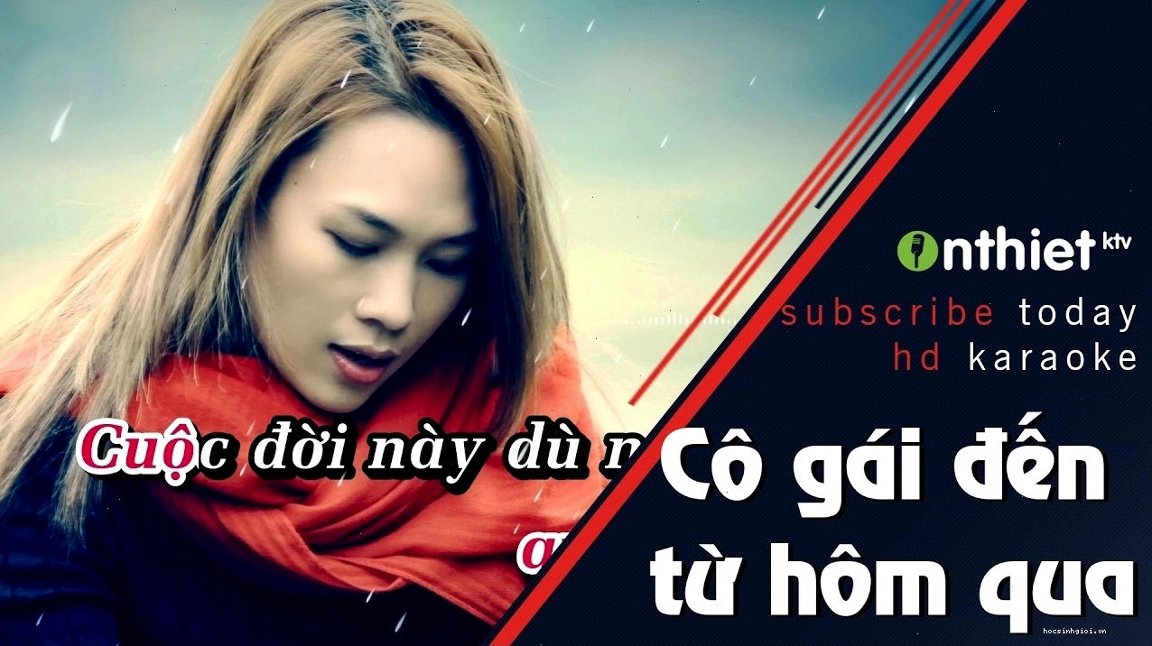 Hình ảnh minh họa cho bài hát Cô Gái Đến Từ Hôm Qua