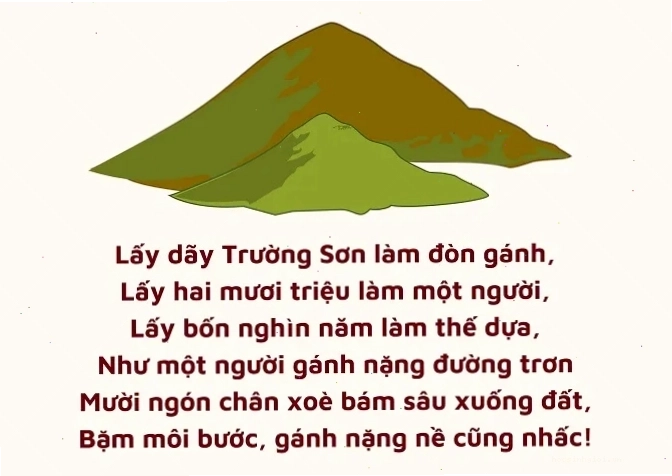 Hình ảnh minh họa cho tình yêu quê hương đất nước trong thơ về Đảng