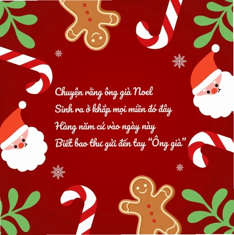 Hình ảnh minh họa Ông già Noel vui vẻ