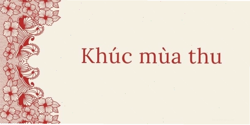 Khung cảnh mùa thu lãng mạn
