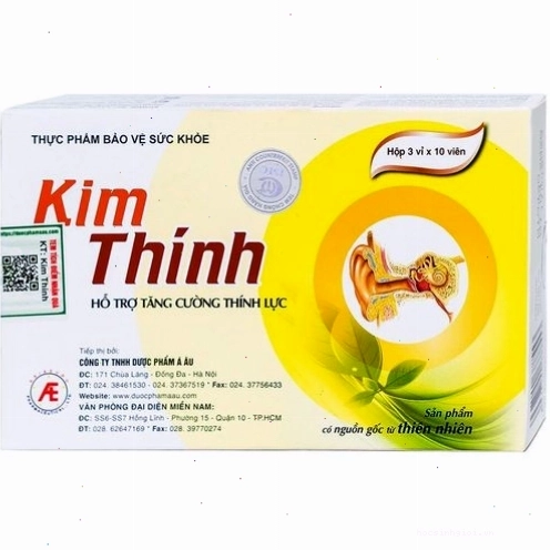 Kim Thính - Hỗ trợ tăng cường thính lực, giảm ù tai, nghe kém, điếc tai