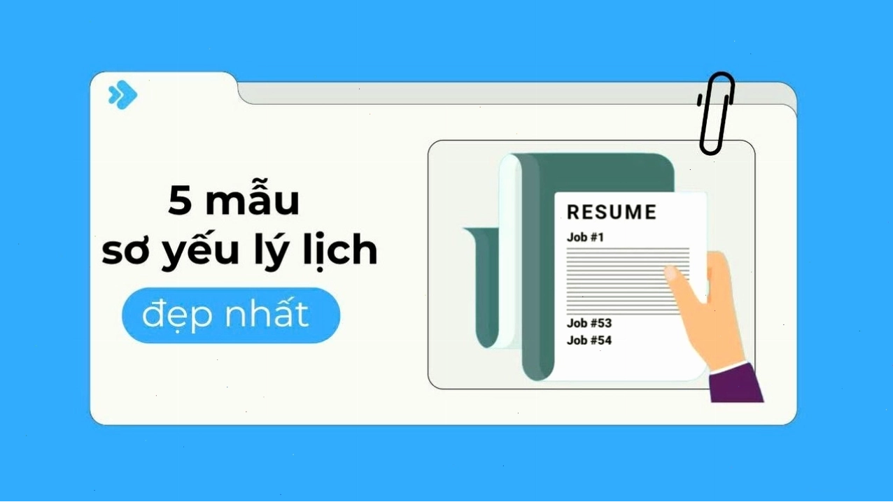 Mẫu Sơ yếu lý lịch chuẩn, đầy đủ thông tin