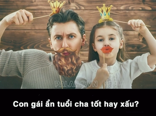 Minh họa mối liên hệ giữa cha và con gái