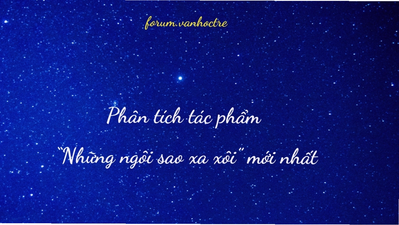 Minh họa nhân vật trong truyện Những Ngôi Sao Xa Xôi