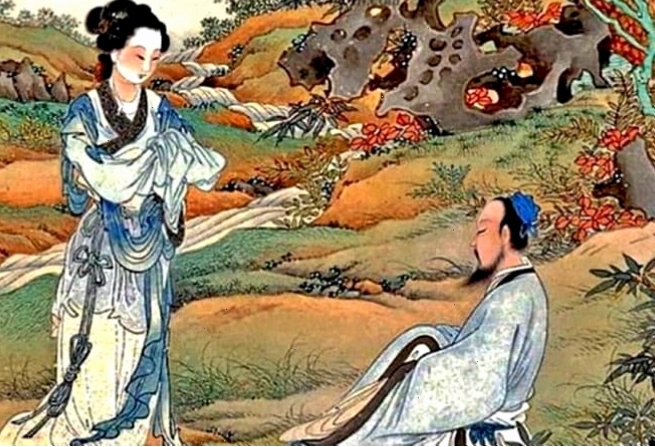Minh họa sự kết hợp hài hòa giữa mệnh Kim và mệnh Thủy