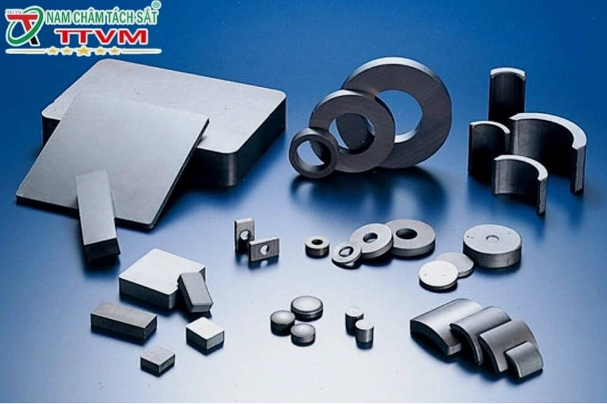Nam châm Ferrite với cấu trúc tinh thể đặc trưng