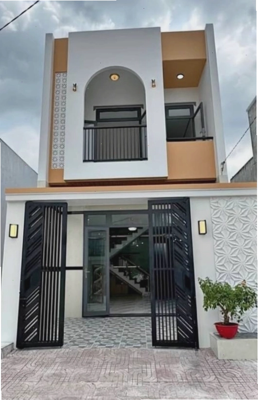 Ngôi nhà từ đường khang trang với kiến trúc hiện đại