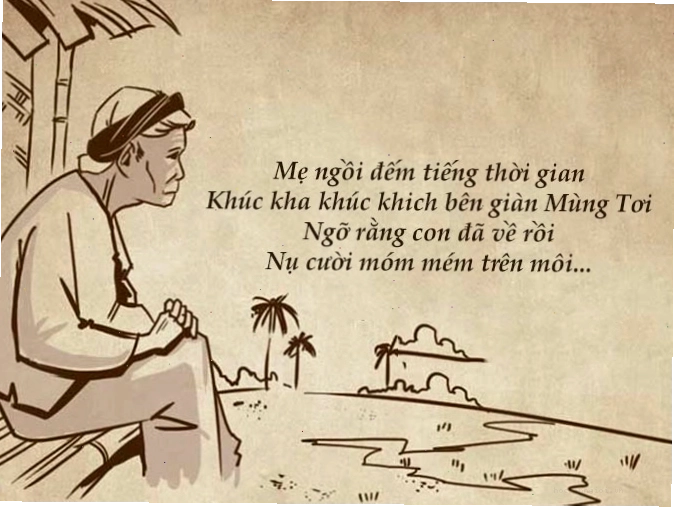 Những bài thơ lục bát 4 câu về mẹ lay động lòng người