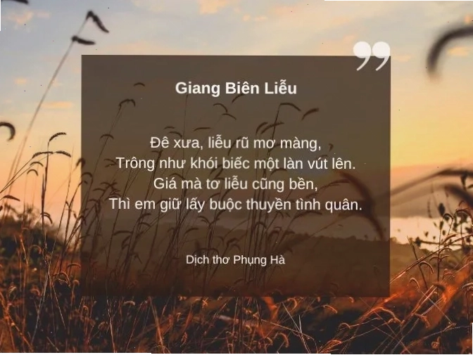 Những dòng thơ buồn về tình yêu không trọn vẹn