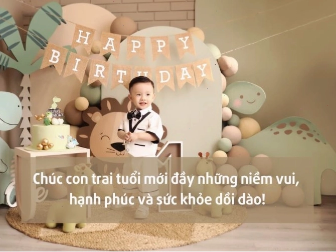 Những lời chúc sinh nhật trẻ con ý nghĩa