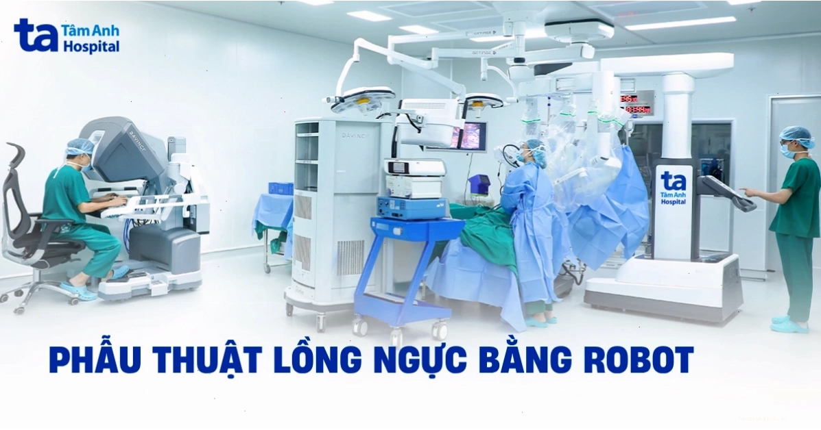 Phẫu thuật lồng ngực bằng robot là một tiến bộ y học