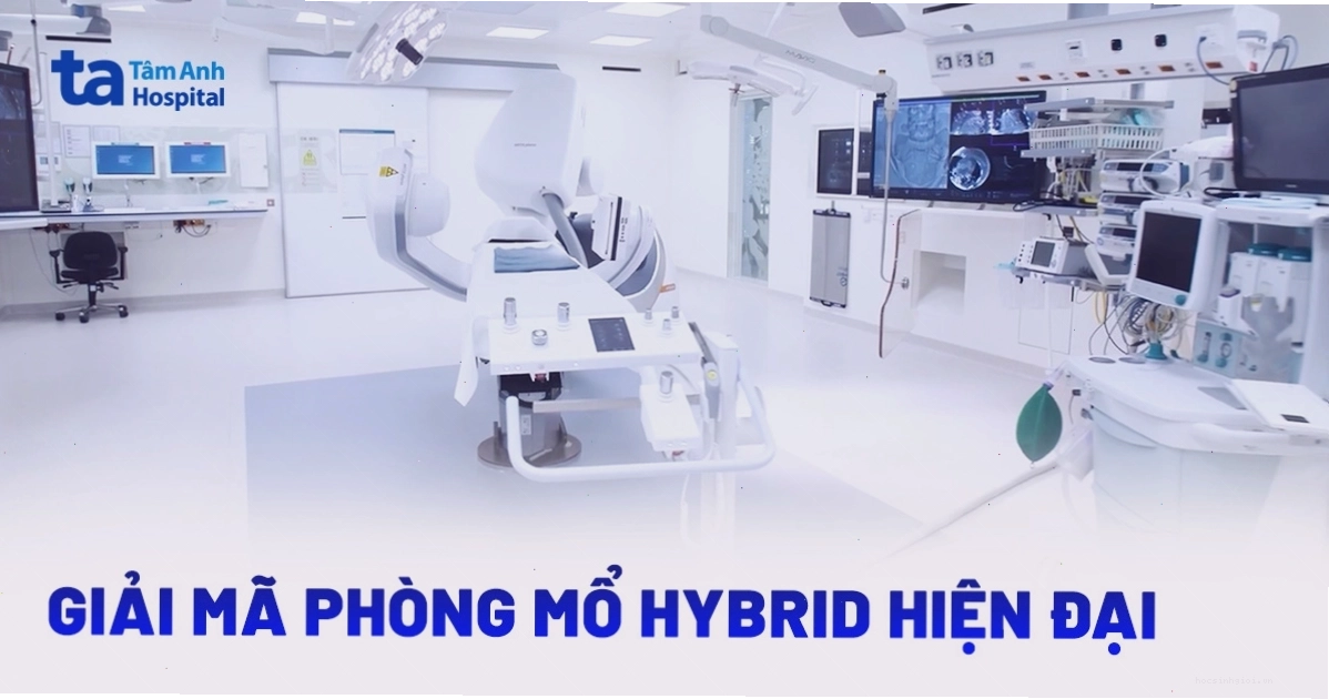 Phòng mổ Hybrid tại bệnh viện Tâm Anh